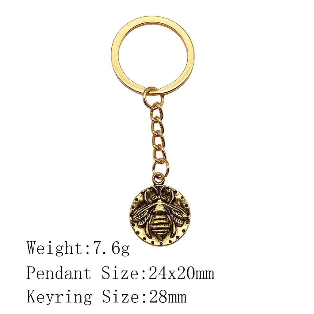 Рождественские украшения Автомобильный брелок Пчела Бабочка Брелок Дешевые вещи Детский брелок