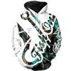 Fashion Men's Sweatshirt New Men's Lion Print Autumn and Winter Long Sleeve Hoodie Top