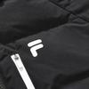 Fila Fusion Модная повседневная теплая пуховая куртка с капюшоном и принтом логотипа для женщин, верхняя одежда, глубокий черный T11W241911FBK