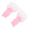 Lolita Lace Bowknot Gloves Y2K Fingerless Gothic Winter Warm Sunscreen Sleeve False Sleeve Gloves Women JK Clothing Accessories