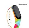 Красочный мягкий силиконовый браслет ремешок для Xiaomi Mi Band 3