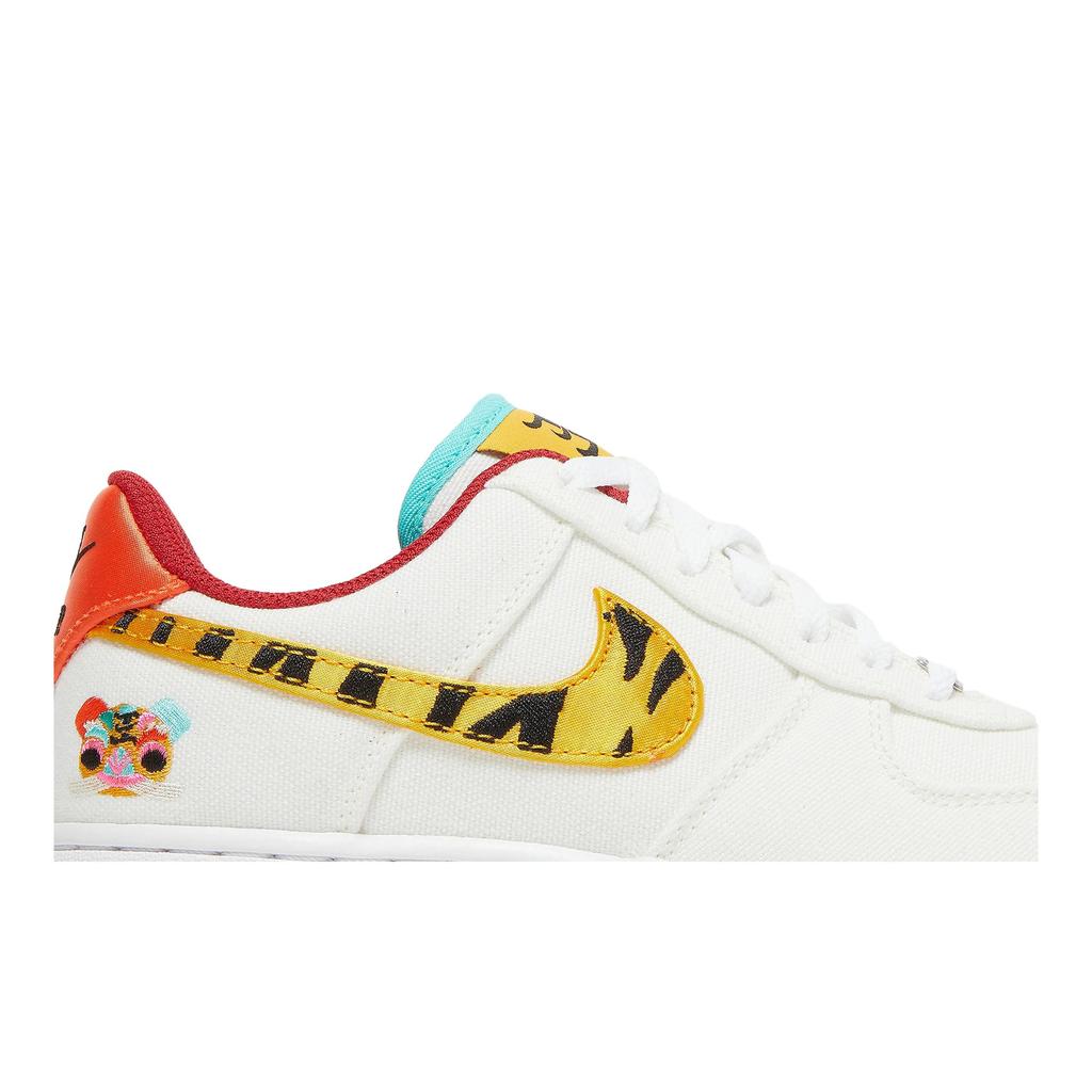 Nike Womens Air Force 1 '07 LX 'Year of the Tiger' (women's sizes) Sail White / White / University Gold / University Gold Skate Shoes DR0148 171