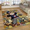 Игровой Доллар Монополия Мультяшные Деньги Ковер Коврик для Гостиной Спальни Домашний Декор, Напольный Коврик Нескользящий Декор для Дивана Придверный Коврик