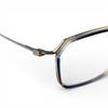 Excellent DITA Glasses SCHEMA-FIVE Square brown marble Women DTX423 Used