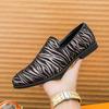 Мода Новые Роскошные Дизайнерские Мужские Туфли-Слипоны из Лакированной Кожи Мужские Формальные Свадебные Выпускные Вечерние Домашние Сапатос Тенис Маскулино