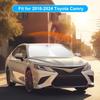 Солнцезащитный козырек на лобовое стекло автомобиля, совместимый с 2024, 2023, 2022, 2021, 2020, 2019, 2018, Camry LE XLE Hybrid SE XSE, аксессуары для седана, обновление 2024, складной
