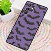 Goth Vampire Bat Gothic Silicone Phone Case For Samsung Galaxy note 10 pro S26 S25 S24 S23 S22 S21 Plus S25Ultra Capa Cover