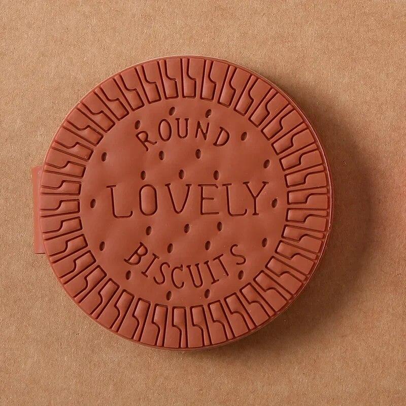 Креативный милый блокнот с имитацией шоколадного печенья, забавная закуска, портативный мини-ноутбук, канцелярские принадлежности для студентов, подарки, школьные принадлежности