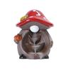 1pc The Cute Mushroom Elves Purple Clay Backflow Incense Burner Home Office Tea House Decorate (Without Incense)