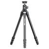 Ulanzi 3115 Travel Telescopic Adjustable Monopod for Compatible with DSLR MT-60 Tripod/Carbon Fiber, 4-Level Low-Angle Photography, Cameras,
