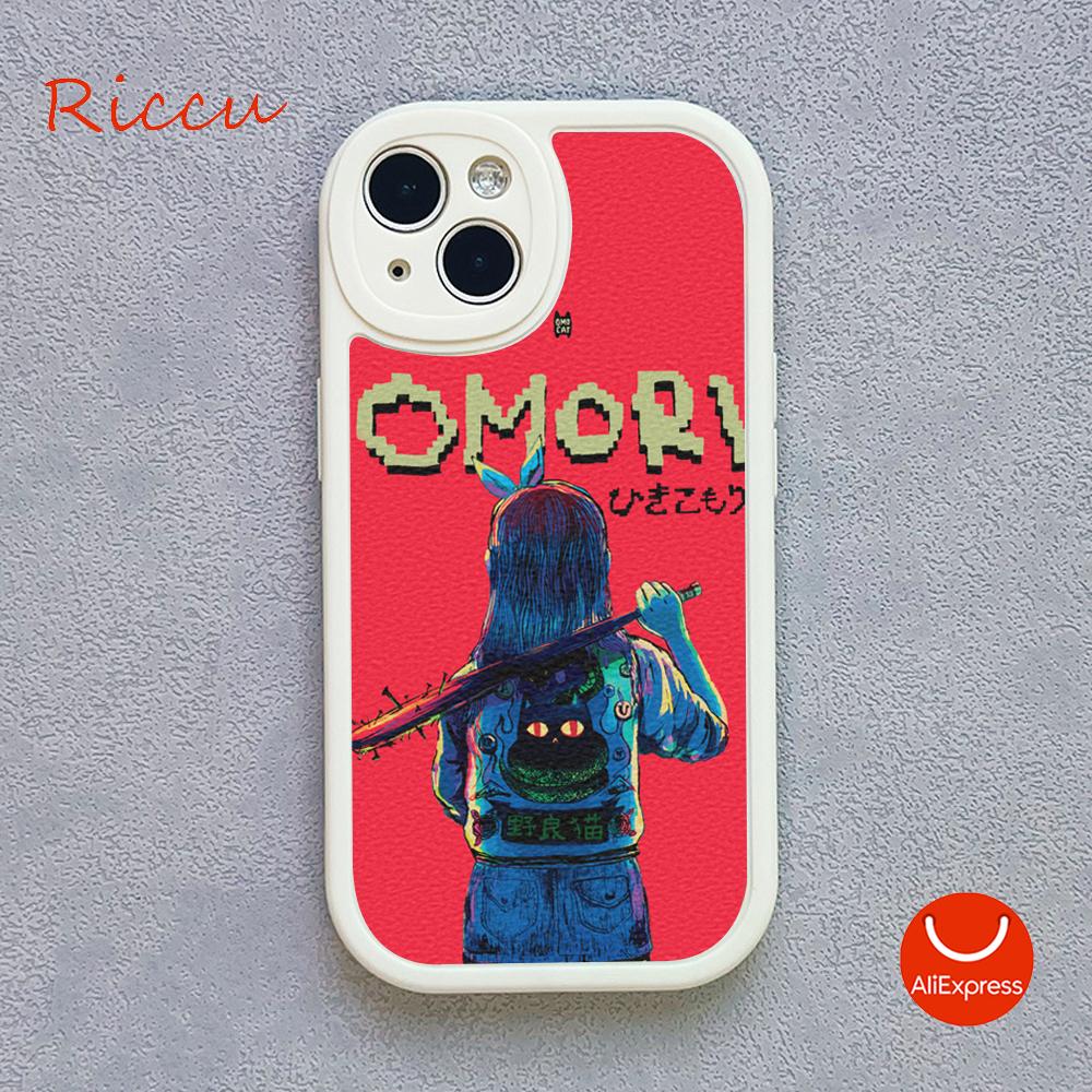 Чехол для телефона Omori Game Fanart для Iphone 14 13 11 12 Pro MAX 13 12 MiNi 7 8plus iphone 14 13 pro XS XR, защитные чехлы из овечьей кожи