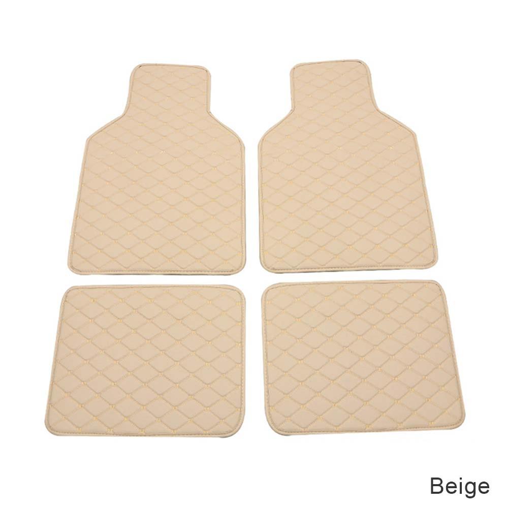 4 шт. Универсальные автомобильные коврики, коврики, водонепроницаемые, грязные коврики для всех автомобилей