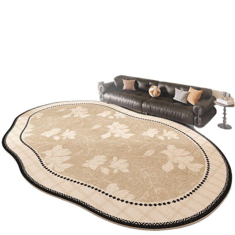 Carpet Living Room European Classical Large Area Crystal Velvet Carpet Household Living Room Sofa Coffee Table Dirty Full Carpet