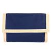 Hermes Tapidocel Big Extra Large Pouch Flap Clutch Bag Cotton Navy