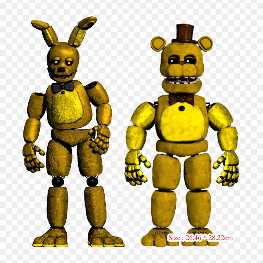 Spring Five Nights At Freddy's 3 Fredbear's Family Diner Iron-on Transfers For Clothing Tshirt Bag Heat Transfer Stickers Iron On Patches