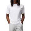 J.Lindeberg Short Sleeve Solid Color Round Neck T-Shirt Men tops White AMJT08273-0000