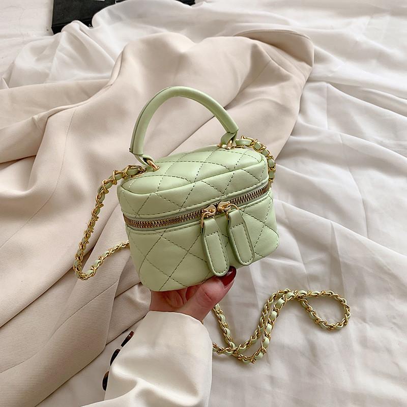 Stylish Mini Cartoon Shoulder Bag For Women Chic Chain Box Crossbody