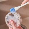 Versatile Cleaning Brush With Dualhead Design For Stubborn Stain Removal In Household Spaces