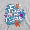Moana Childrens/Kids Free As The Ocean Hoodie