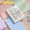 Bview Art A7 80 листов мультяшная креативная записная книжка студенческие канцелярские принадлежности милые удобные наклейки