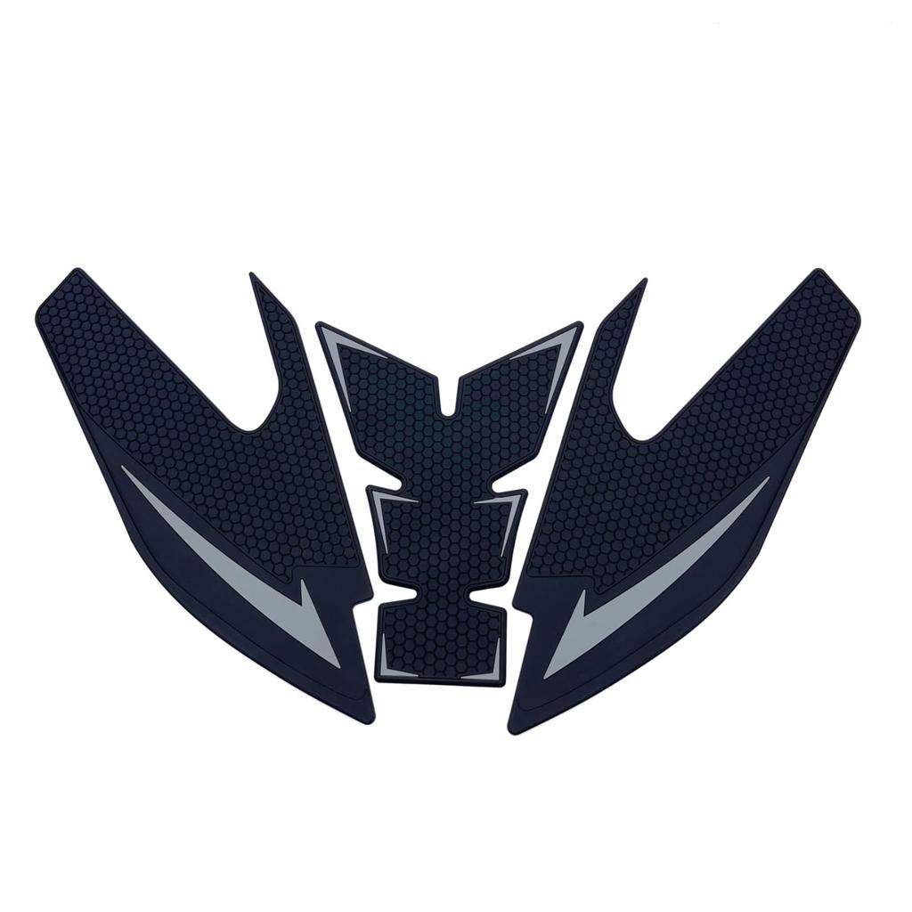 Motokano Накладка на бак для YZF-R25 и YZF-R3 (2019-2025 гг.) - Тракшн-пад (Серый)