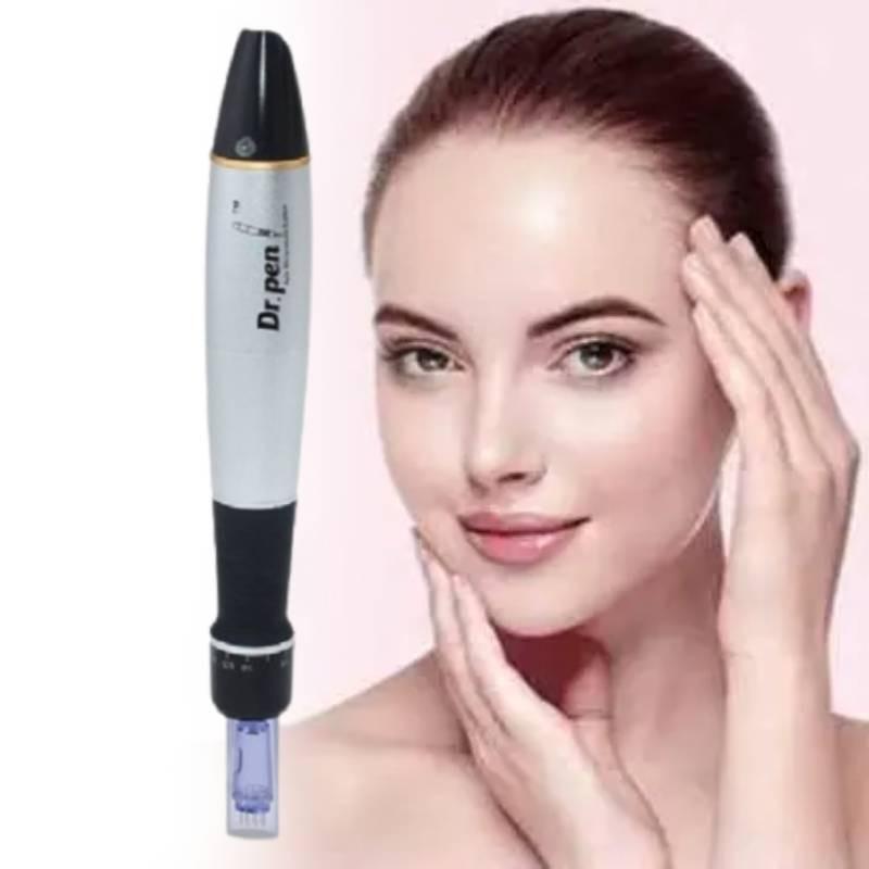 Усовершенствованный электрический микронидлинговый аппарат Dr Pen A1 для роста волос и сыворотка для кожи головы