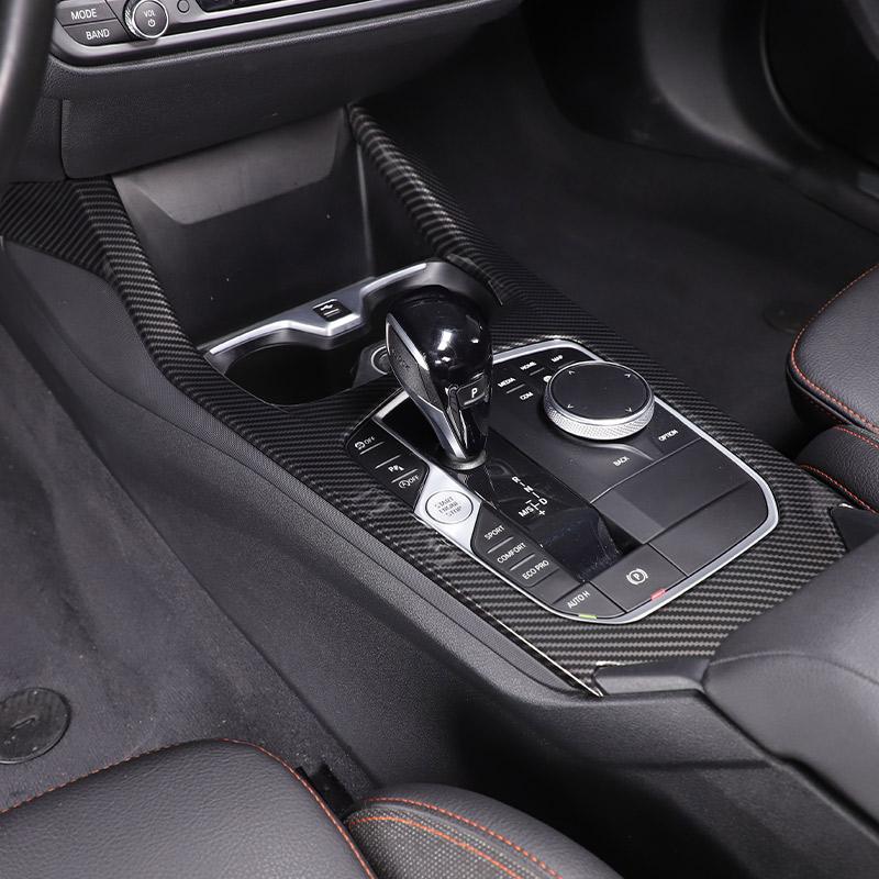 ABS Углеродное Волокно Для BMW 1 Серии 2 Серии F40 F44 2020-2025 Декоративная Наклейка Рамки Центральной Консоли Автомобиля Автоаксессуары