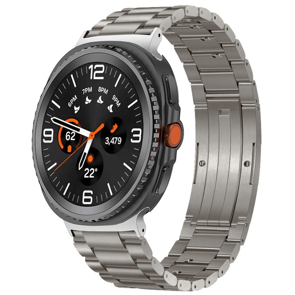 Титановый браслет для Samsung Galaxy Watch 8 Classic 46 мм, для Watch 8 44/40 мм, быстросъемный ремешок для Samsung Ultra 2025 47 мм
