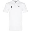 Футболка-поло с коротким рукавом Lifestyle Casual Series, мужская, белая DM5205