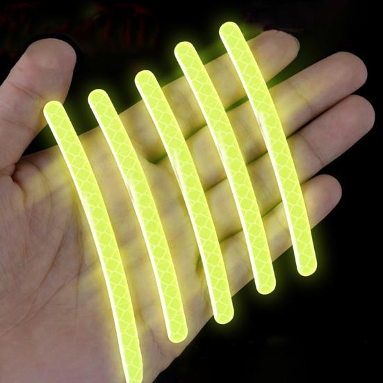 Car Accessories Wheel Sticker Reflective Stripe Waterproof Car Accessories Wheel Hub Sticker Driving Tape