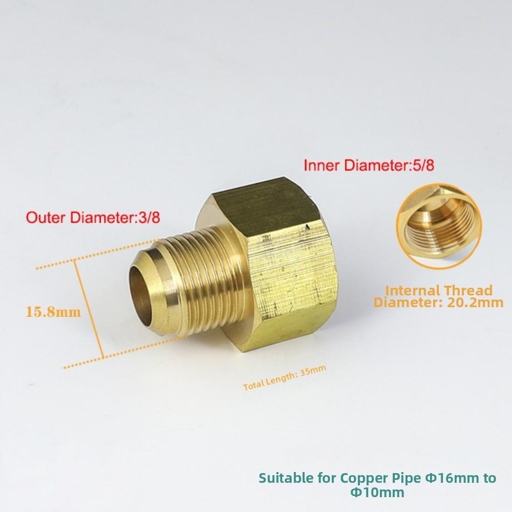 1/4 3/8 1/2 3/4 Inch Reducer Fitting Female To Male AC Coupler Adapeter Refrigerant Joint