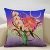 Raye Album Cushion Cover Household Decoration Linen Sofa Cushion Cover: Skin-Friendly & Breathable with Invisible Zipper