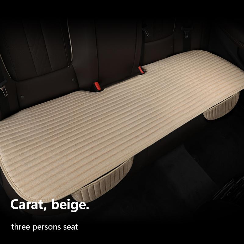 Чехол на сиденье автомобиля из льна, защитная подушка для сиденья, автомобильная спинка, наволочки, коврики, набор автомобильных принадлежностей Four Seasons