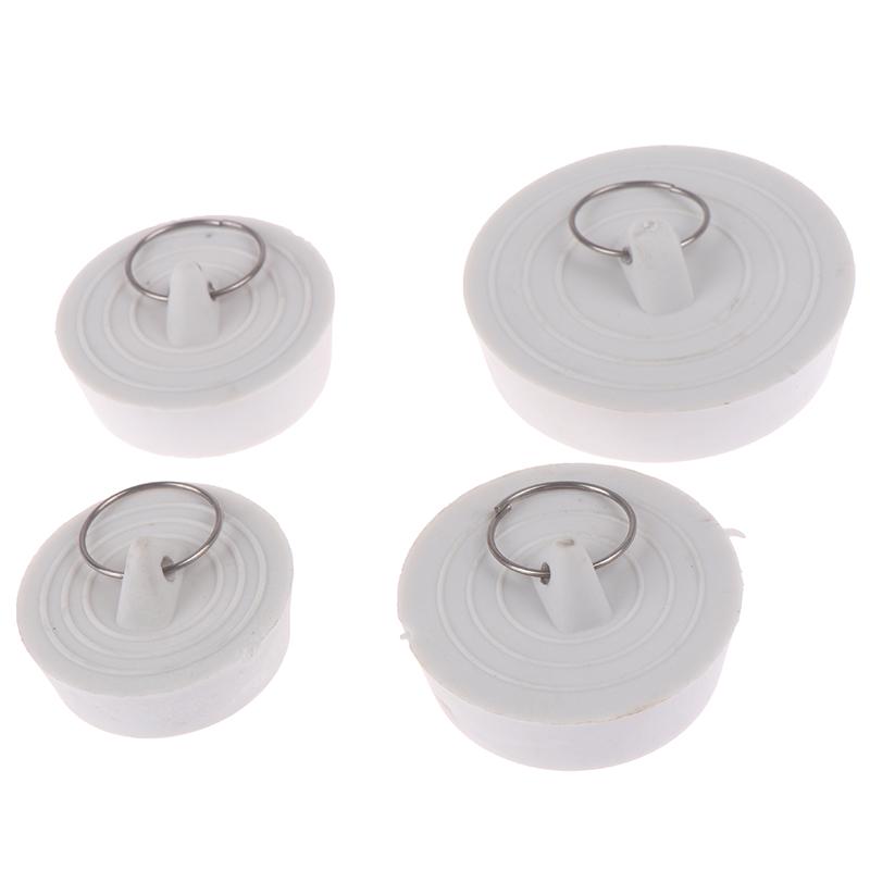 Rubber Sink Drain Stopper Plug With Hanging Ring For Bathtub Kitchen Bathroom