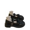 Ladies Shoes 2024 Fashion Love Buckle Women's Pumps Autumn Round Toe Bow Tie Solid Low-heeled Dress Casual Comfortable Loafers