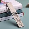 Stationery Vintage Bookmark Wooden Book Page Marker Durable Book Clip