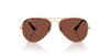 Солнцезащитные очки 0RB3025 AVIATOR LARGE METAL ARISTA RED 58 мм Ray-Ban (красный)