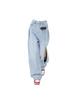 Women Y2k Ripped Jeans Baggy Harajuku Aesthetic Denim Trousers Vintage Hollow Out Jean Pants Japanese 2000s Style Trashy Clothes