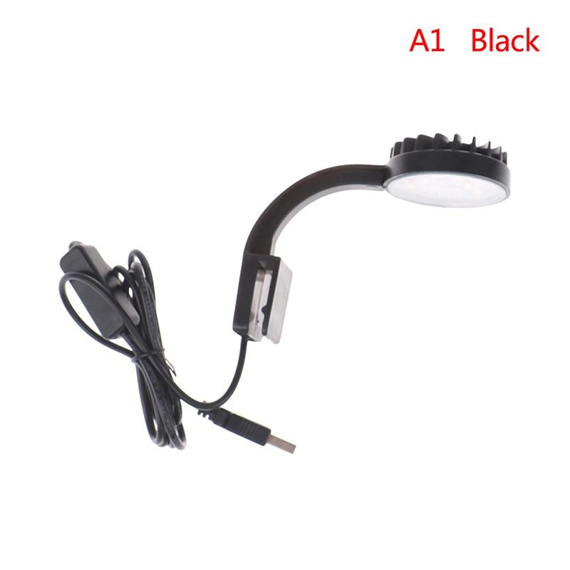 Usb Charging Small Fishbowl Led Light With Separate Power Switch High Brightness Clip-type Mini Water Grass Lamp Aquarium
