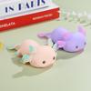 Stress Relief Cartoon Fish Squishy Toy Cute Axolotl Slow Rebound Toys Squeeze Toys  For Adult Kids