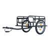 Bike Cargo Trailer – Sturdy with 50 kg Load Capacity and Universal Coupling, 16-Inch Wheels & Reflectors for Shopping, Travel and Transporting Items