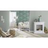 Papier peint intissé - RASCH - 449822 - 0.53 m x 10.05 m - Argent - Uni