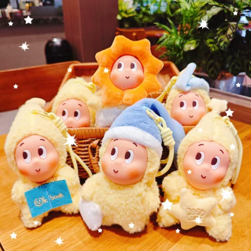 Очаровательный Силиконовый Плюшевый Подвеска-Звезда - Мультяшная Кукла-Шарм для Школьной Сумки Студента