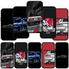 Phone Case for Samsung Galaxy S24 S23 iPhone 15 14 Xiaomi Redmi Note 13 12 11 8 10 9 Pro Max X XR OPPO A15 Huawei Initial D Super Car AE86 Supercar