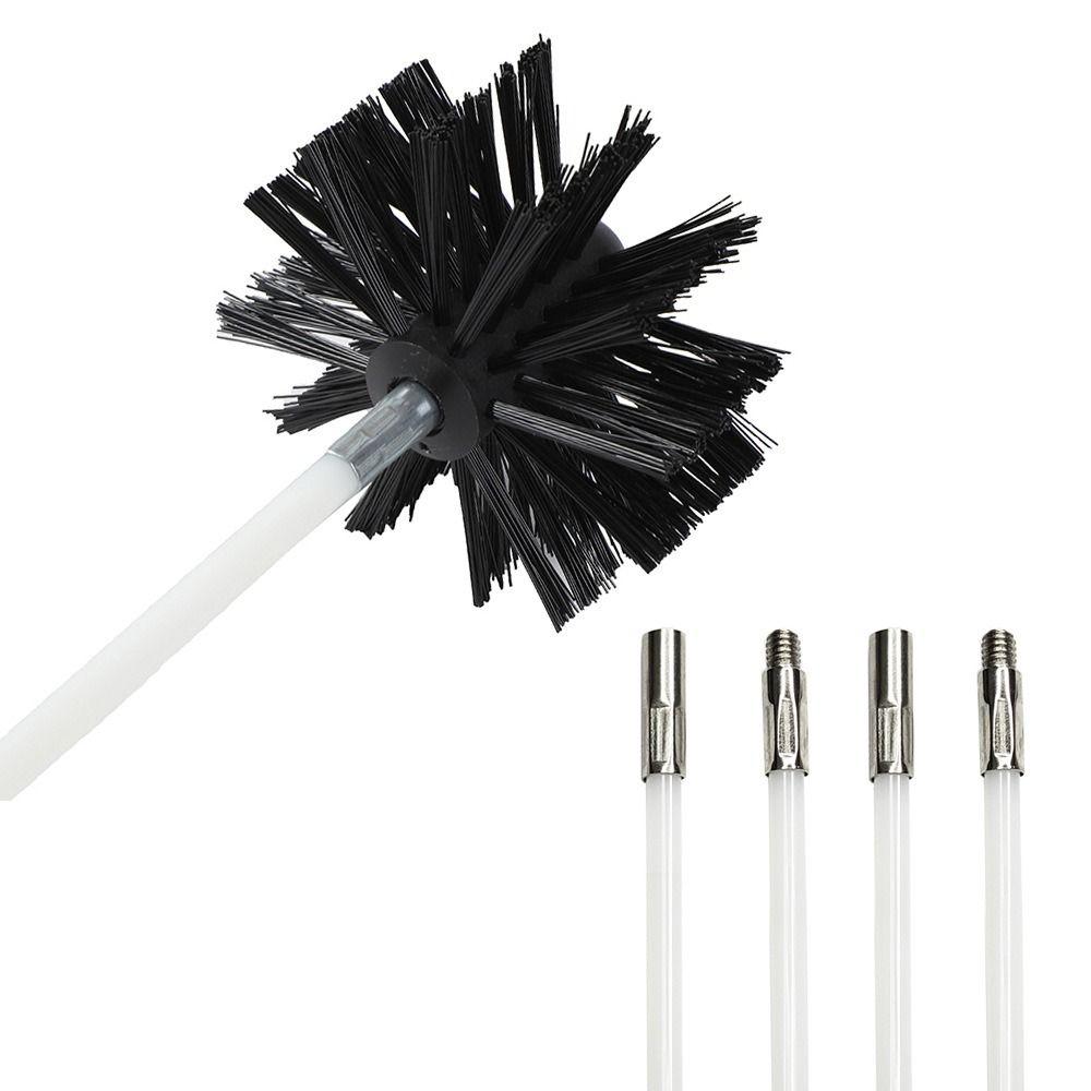 Wall Hexagonal For Chimney Duct Cleaning Tool Brush Head Cleaning Brush Chimney Brush Accessories