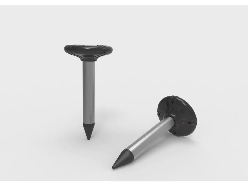 Отпугиватель змей и вредителей на открытом воздухе на солнечных батареях с вибрацией зуммера