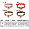 Zinc Zinc Alloy Dog Neck Ring Adjustable Dog Bone Collar Dog Gold Bell Chain Cat Paw Print Bell Collar  Party
