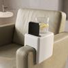Hairdresser Chair Cup Holder Salon Armrest Tray, Hair Storage Organizer with Phone/Cup Holder, Plastic Portable Tray Beauty Side Table for Customer