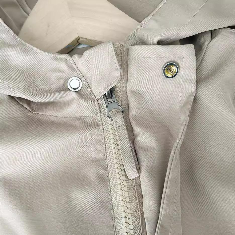 Весна Осень Детские Мальчики Куртки Молния С Капюшоном Однотонные Длинные Рукава Дети Мальчики Ветровка Повседневный Внешний Студенческие Мальчики Пальто