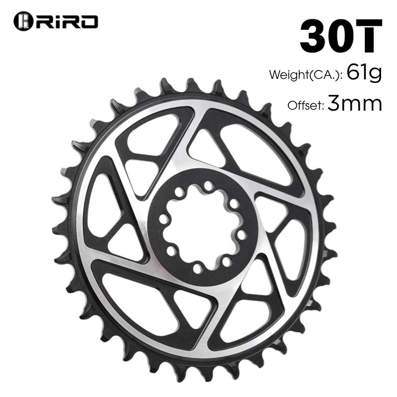 RIRO MTB Chainwheel CNC Aluminum Alloy Bicycle Chainring for SRAM Mountain Bike Professional Cycling Crankset Part Chain Ring